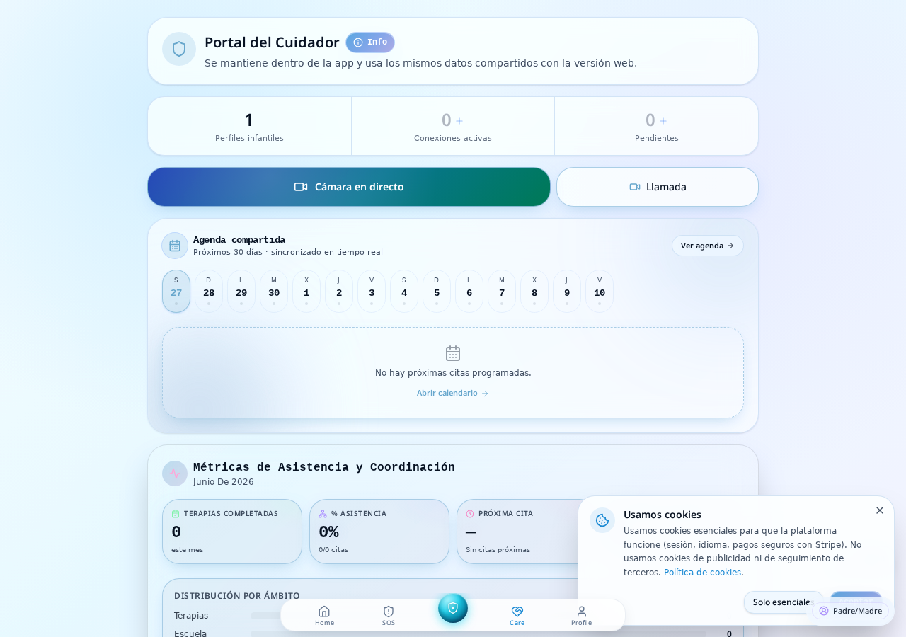 AutismDock Care Portal